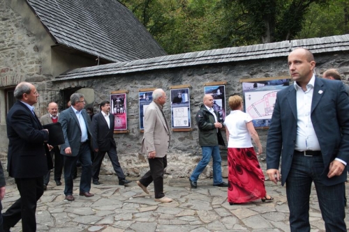Návšteva J.E. prezidenta SR I.Gašparoviča a J.E. prezidenta PR B.Komorowského v Č. Kláštore 26.8.2013