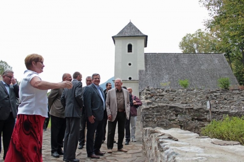 Návšteva J.E. prezidenta SR I.Gašparoviča a J.E. prezidenta PR B.Komorowského v Č. Kláštore 26.8.2013