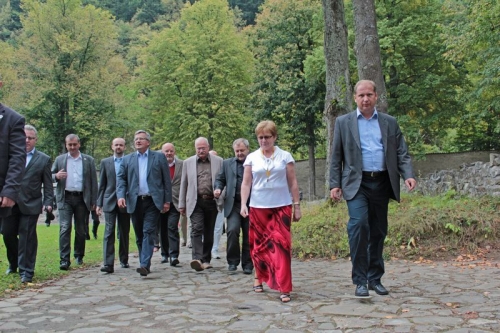 Návšteva J.E. prezidenta SR I.Gašparoviča a J.E. prezidenta PR B.Komorowského v Č. Kláštore 26.8.2013
