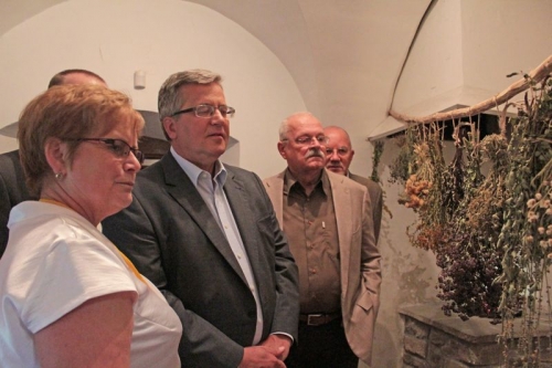 Návšteva J.E. prezidenta SR I.Gašparoviča a J.E. prezidenta PR B.Komorowského v Č. Kláštore 26.8.2013