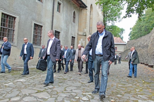 Návšteva J.E. prezidenta SR I.Gašparoviča a J.E. prezidenta PR B.Komorowského v Č. Kláštore 26.8.2013