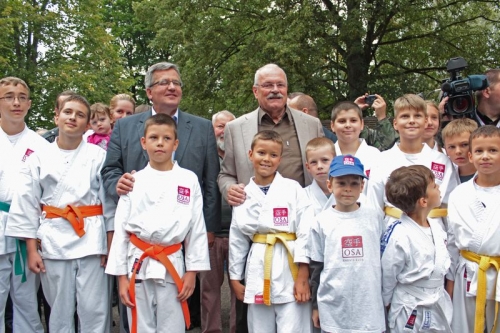 Návšteva J.E. prezidenta SR I.Gašparoviča a J.E. prezidenta PR B.Komorowského v Č. Kláštore 26.8.2013