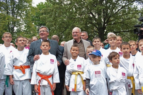 Návšteva J.E. prezidenta SR I.Gašparoviča a J.E. prezidenta PR B.Komorowského v Č. Kláštore 26.8.2013