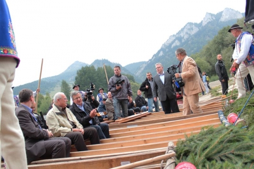 Návšteva J.E. prezidenta SR I.Gašparoviča a J.E. prezidenta PR B.Komorowského v Č. Kláštore 26.8.2013