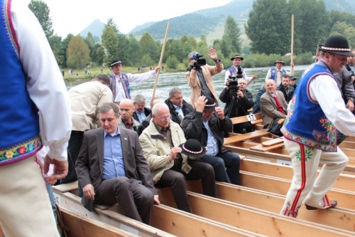 Návšteva J.E. prezidenta SR I.Gašparoviča a J.E. prezidenta PR B.Komorowského v Č. Kláštore 26.8.2013