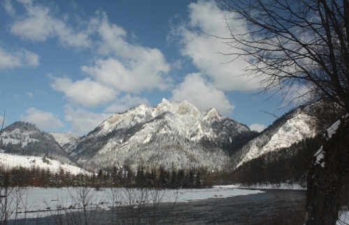 Pieniny v zime