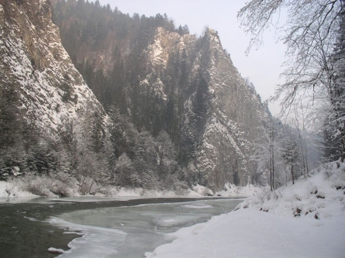 Pieniny v zime