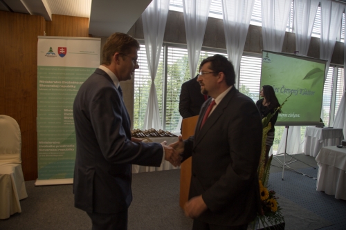 Cena ministra životného prostredia za rok 2014