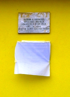 2014 - Odhalenie pamätnej tabule V.Vranému