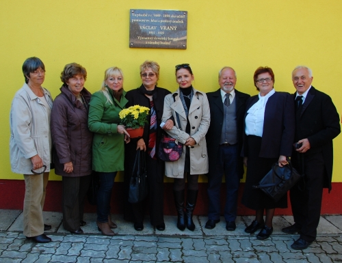 2014 - Odhalenie pamätnej tabule V.Vranému