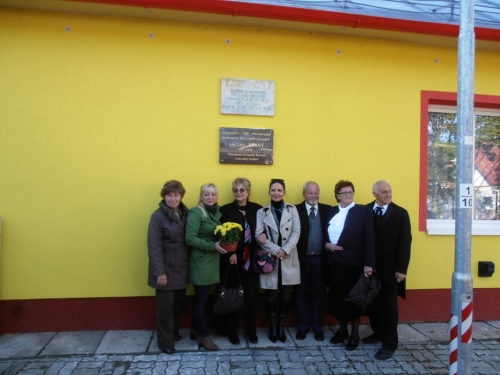 2014 - Odhalenie pamätnej tabule V.Vranému
