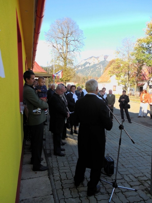 2014 - Odhalenie pamätnej tabule V.Vranému