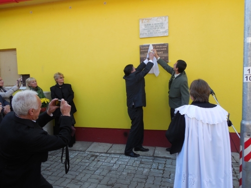 2014 - Odhalenie pamätnej tabule V.Vranému