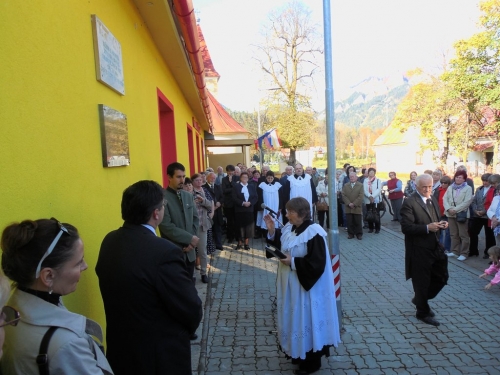 2014 - Odhalenie pamätnej tabule V.Vranému