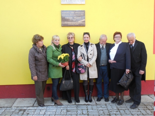 2014 - Odhalenie pamätnej tabule V.Vranému