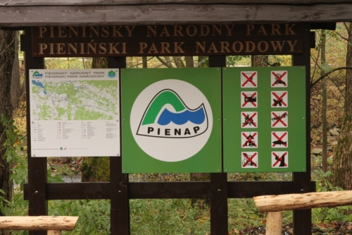 Rekonštrukcia náučného chodníka v Prielome Dunajca
