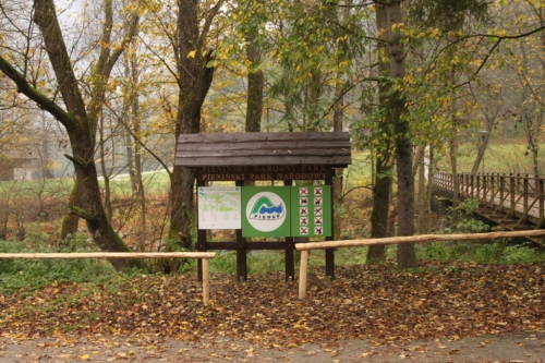 Rekonštrukcia náučného chodníka v Prielome Dunajca
