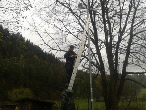 2014 - Výstavba bezdrôtového rozhlasu- I.etapa