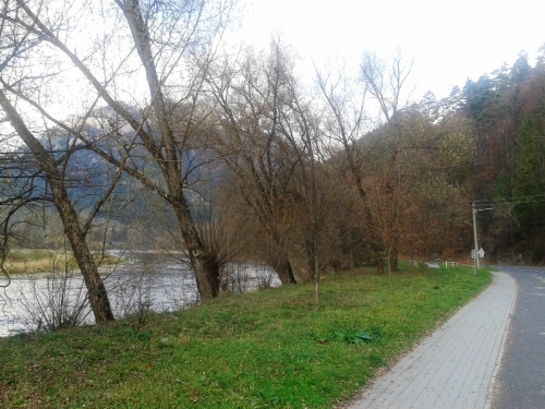 2015 - Revitalizácia nábrežia Dunajca -pred realizaciou