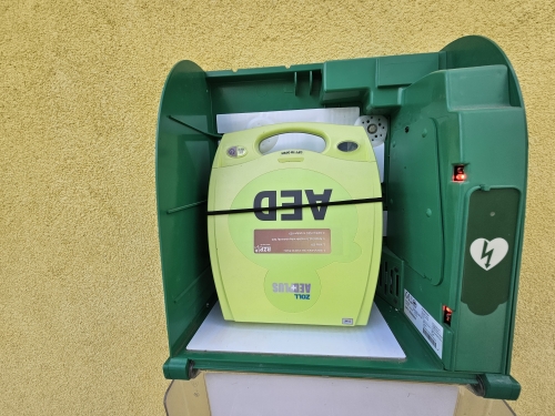 AED Červený Klátor - OcÚ fasadá s.č.65