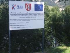 Propagačná tabuľa projektu