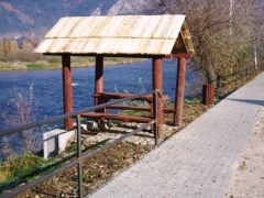 Prístrešky popri chodníku SO-03a,b