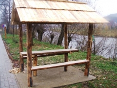 Prístrešky popri chodníku SO-03a,b
