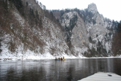 Zimny splav Dunajca 2010