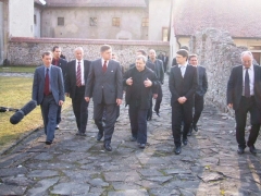 Návšteva predsedu vlády SR - R.Fica v Č.kláštore 24.03.2010