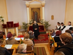 200-ročná pamiatka  posvätenia Evanjelického kostola v Č.Kláštore 16.11.2008
