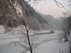 Pieniny v zime