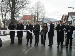 Slávnostné otvorenie rekonštrukcie cesty III-54343 v Č. Kláštore
