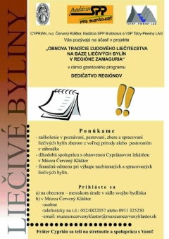 Leták - Dedičstvo regiónov