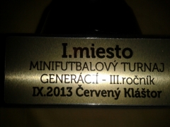 2013 - Minifutbalový turnaj generácii