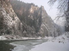 Pieniny v zime