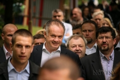 Návšteva prezidenta SR -J.E. pána Andreja Kisku 21.6.2014