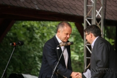 Návšteva prezidenta SR -J.E. pána Andreja Kisku 21.6.2014