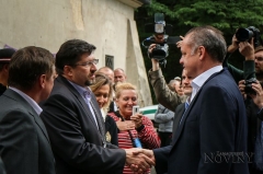 Návšteva prezidenta SR -J.E. pána Andreja Kisku 21.6.2014
