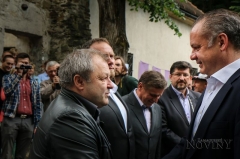 Návšteva prezidenta SR -J.E. pána Andreja Kisku 21.6.2014