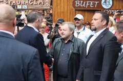 Návšteva prezidenta SR -J.E.  Andreja Kisku 21.6.2014 v Červenom Kláštore