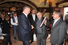 Návšteva prezidenta SR -J.E.  Andreja Kisku 21.6.2014 v Červenom Kláštore