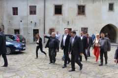 Návšteva prezidenta SR -J.E.  Andreja Kisku 21.6.2014 v Červenom Kláštore