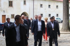 Návšteva prezidenta SR -J.E.  Andreja Kisku 21.6.2014 v Červenom Kláštore