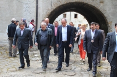 Návšteva prezidenta SR -J.E.  Andreja Kisku 21.6.2014 v Červenom Kláštore