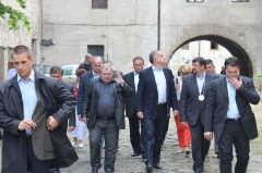 Návšteva prezidenta SR -J.E.  Andreja Kisku 21.6.2014 v Červenom Kláštore