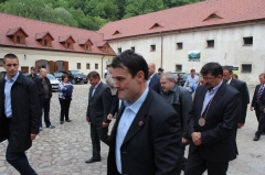 Návšteva prezidenta SR -J.E.  Andreja Kisku 21.6.2014 v Červenom Kláštore