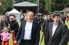 Návšteva prezidenta SR -J.E.  Andreja Kisku 21.6.2014 v Červenom Kláštore