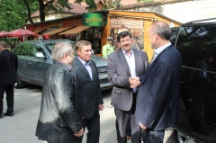 Návšteva prezidenta SR -J.E.  Andreja Kisku 21.6.2014 v Červenom Kláštore
