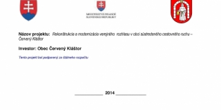 2014 - Výstavba bezdrôtového rozhlasu - I.etapa
