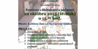 2015 - Posedenie s dôchodcami